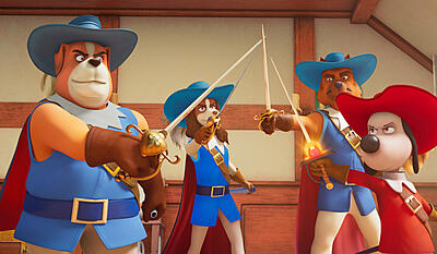 Dogtanian og de tre muskevovser