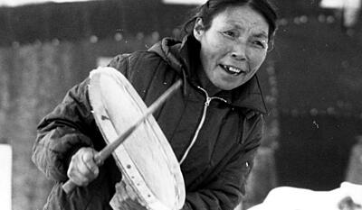 Trommedans på Østgrønland