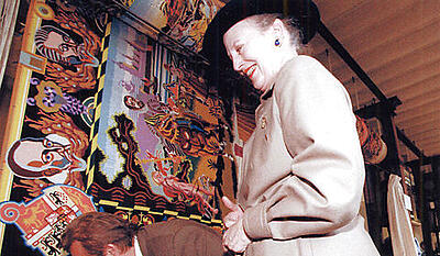 Dronningens gobeliner : et portræt af Bjørn Nørgaard