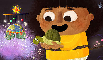 Lille Tut episode 5 - Skildpadden