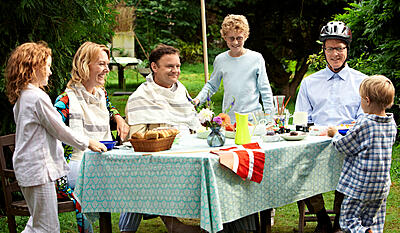 Min søsters børn alene hjemme