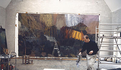 Per Kirkeby - vinterbillede