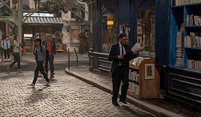 En boghandel i Paris