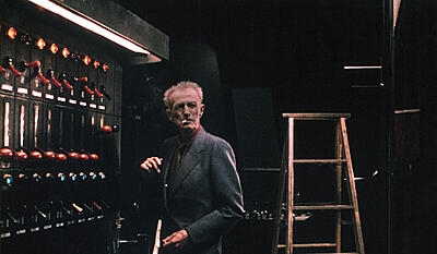 Lightning over water