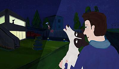 Min lille hund Mester - Mester er forelsket