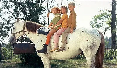 Her kommer Pippi Langstrømpe