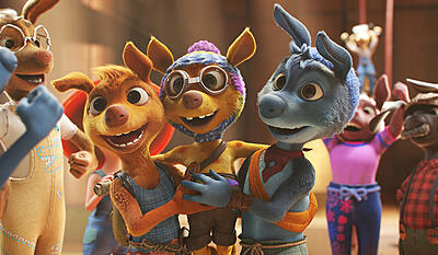 Buklerne flytter ind hos Peddersen og Findus