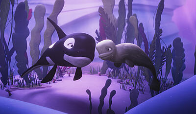 Katak, den lille modige hval