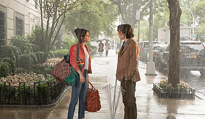 A rainy day in New York