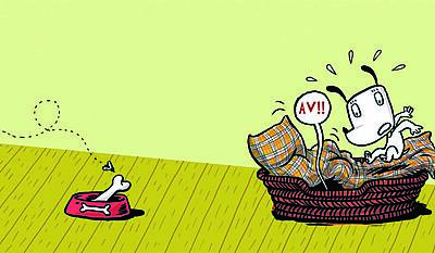 Hunden Ib - Ib tænker sig om en ekstra gang