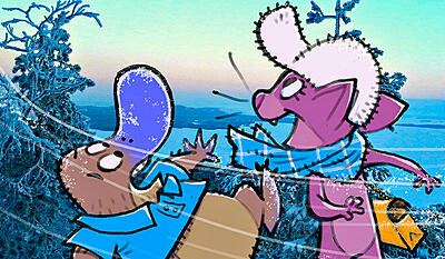 Platy & Puss og de flyvende egern