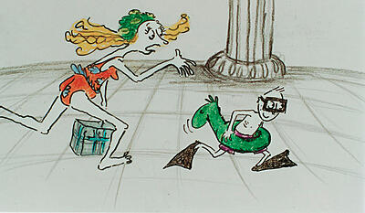 Ernst i svømmehallen