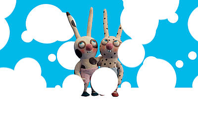 Prik og Plet i sneen