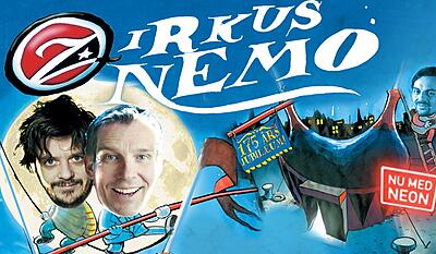 Zirkus Nemo - nu med neon