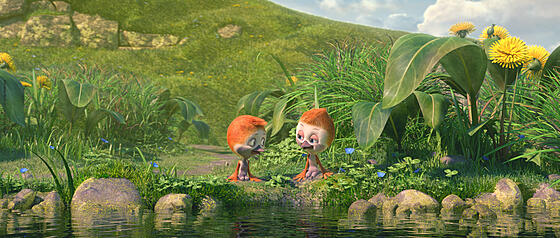 layout image (to proper size of the container)