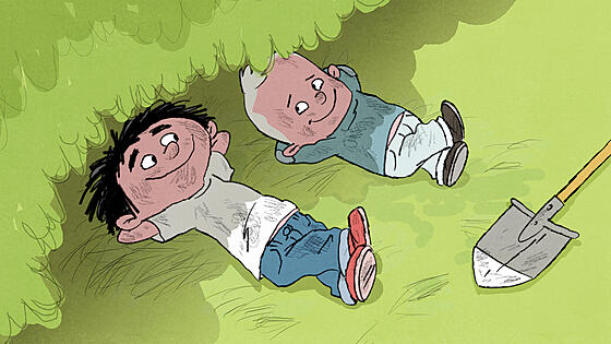 layout image (to proper size of the container)