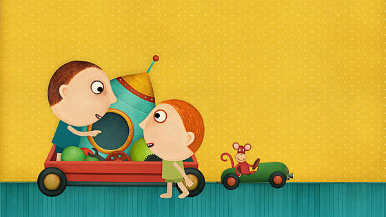 layout image (to proper size of the container)