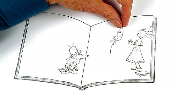 layout image (to proper size of the container)