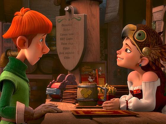 layout image (to proper size of the container)