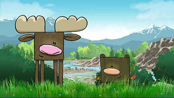 layout image (to proper size of the container)