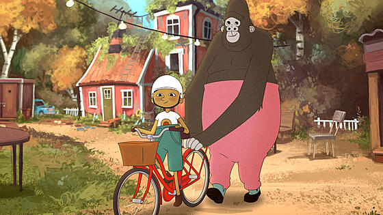 layout image (to proper size of the container)