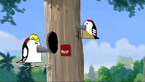 layout image (to proper size of the container)