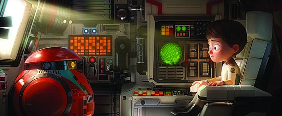 layout image (to proper size of the container)