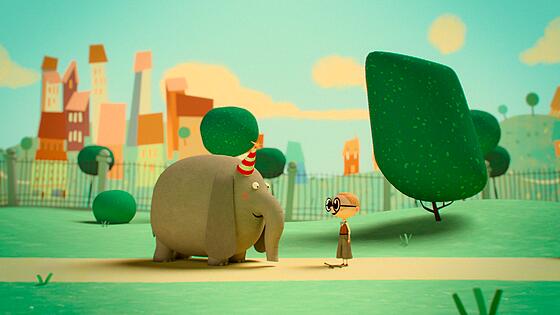 layout image (to proper size of the container)