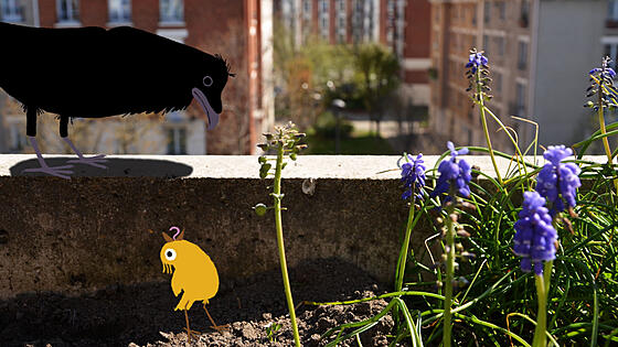 layout image (to proper size of the container)