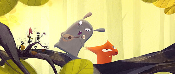 layout image (to proper size of the container)