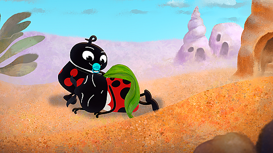 layout image (to proper size of the container)