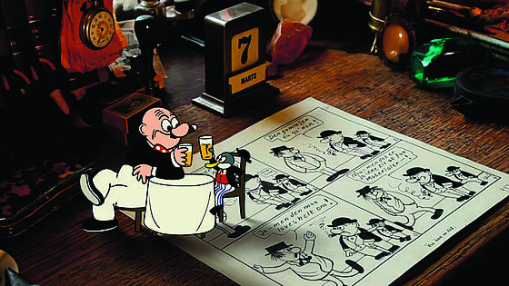 layout image (to proper size of the container)