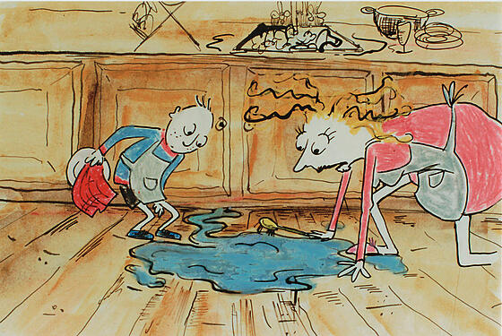 layout image (to proper size of the container)