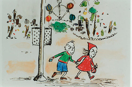 layout image (to proper size of the container)