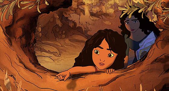 layout image (to proper size of the container)