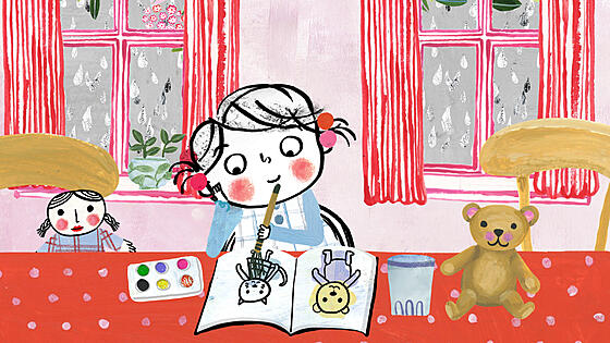 layout image (to proper size of the container)