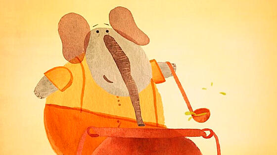 layout image (to proper size of the container)