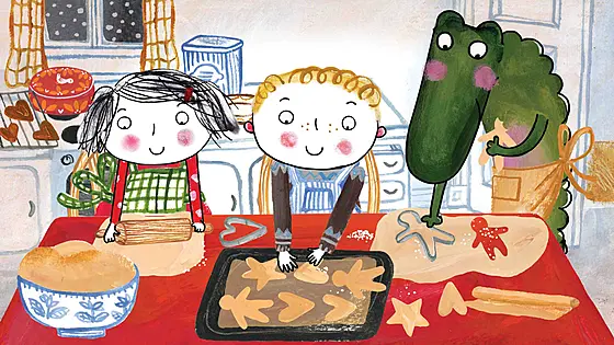 layout image (to proper size of the container)