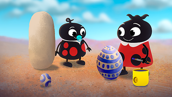 layout image (to proper size of the container)