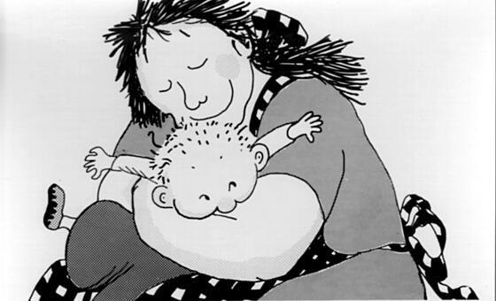 layout image (to proper size of the container)