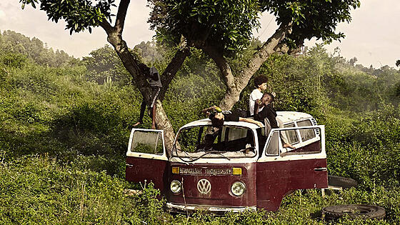 layout image (to proper size of the container)