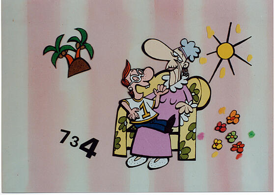 layout image (to proper size of the container)