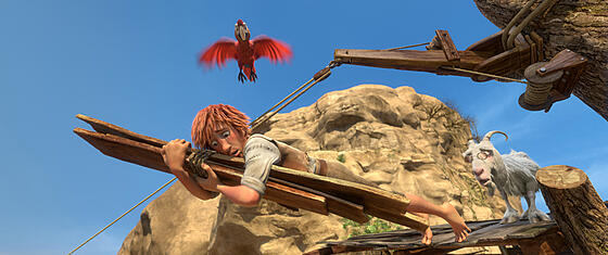 layout image (to proper size of the container)