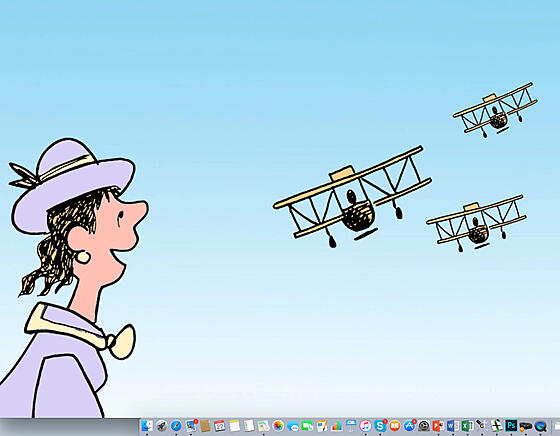 layout image (to proper size of the container)