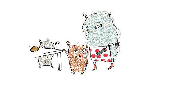 layout image (to proper size of the container)