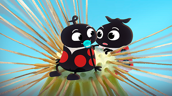 layout image (to proper size of the container)