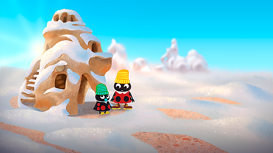 layout image (to proper size of the container)