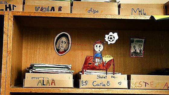 layout image (to proper size of the container)