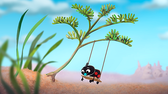 layout image (to proper size of the container)