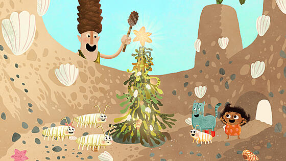 layout image (to proper size of the container)